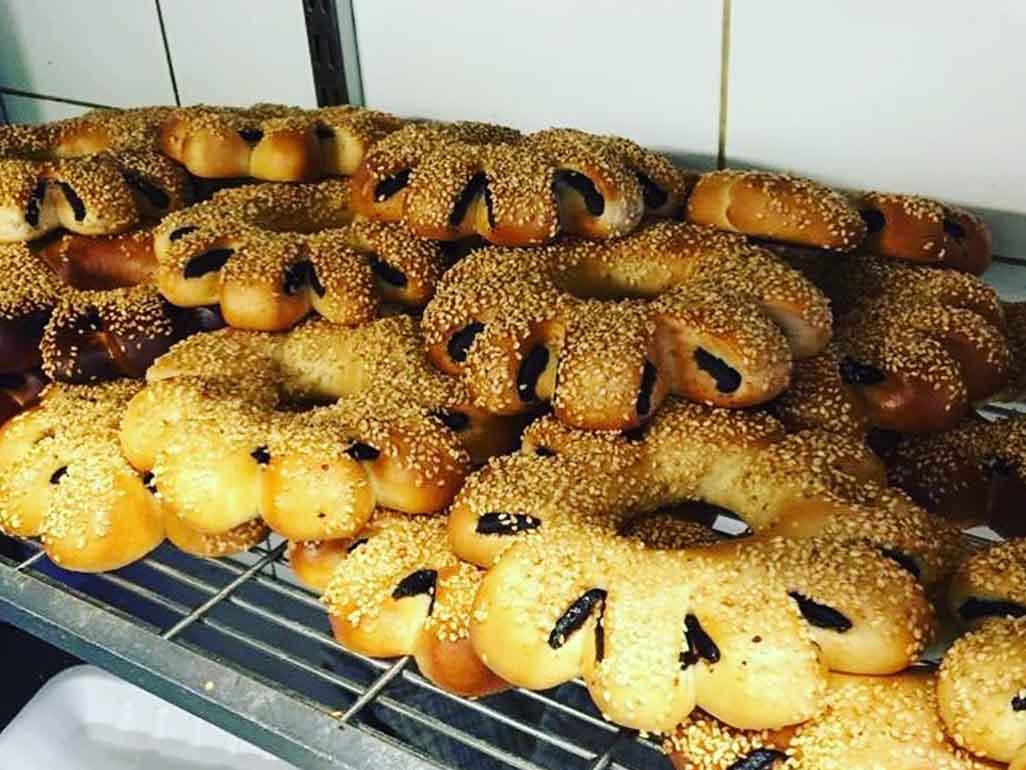 Sesame pastry